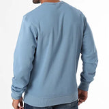 Sudadera Hombre Champion Cuello Redondo Azul – Abrigada, Cómoda y Deportiva