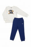 Chándal bebé Puma Small World infant 02 blanco - Puber Sports