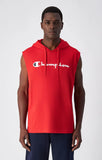 Camiseta CHAMPION tirantes y capucha 220777 rojo RS069 - Puber Sports
