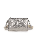 Bolso Munich Cover Crossbody Gris Plata – Mujer