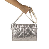 Bolso Munich Cover Crossbody Gris Plata – Mujer