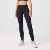 Malla GINADAN Forever leggings pocket Vientre plano 200573 002 negro - Puber Sports