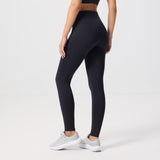 Malla GINADAN Forever leggings pocket Vientre plano 200573 002 negro - Puber Sports