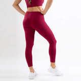 Malla GINADAN Forever leggings pocket 200172 cerise - Puber Sports