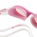 Gafas piscina junior Turbo Dino rosa | Antivaho y protección UV