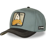 Gorra Trucker Capslab Pato Lucas Looney Tunes DAF2 – Verde y Negra