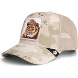 Gorra Trucker Goorin Bros León King Corduroy Camo – Beige · The Farm
