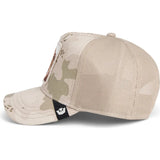 Gorra Trucker Goorin Bros León King Corduroy Camo – Beige · The Farm