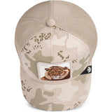 Gorra Trucker Goorin Bros León King Corduroy Camo – Beige · The Farm