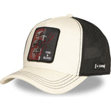 Gorra Trucker Capslab Juego de Tronos Casa Targaryen Fire and Blood GOT TAR – Beige y Negra