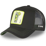 Gorra trucker Capslab Mojito MO1 negra y lima - Puber Sports