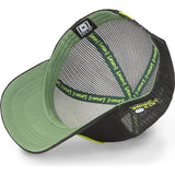 Gorra trucker Capslab Mojito MO1 negra y lima - Puber Sports