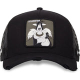 Gorra Trucker Capslab Silvestre Looney Tunes SYL – Negra