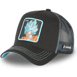 Gorra Trucker Capslab Son Goku Super Saiyan Blue Dragon Ball GOK1 – Negra - Puber Sports