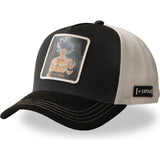 Gorra Trucker Capslab Goku Ultra Instinct Dragon Ball DBS7 UIC – Negra y Blanca