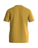 Camiseta Guess FRAH CN T-Shirt Mostaza – Algodón Corte Regular Hombre - Puber Sports