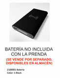 Chaleco Bcn Krakatoa calefactable 5323002 negro - Puber Sports