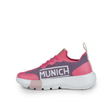 Zapatillas Munich Jony Kid 03 Rosa – Niña (Sin Cordones) - Puber Sports