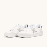 Zapatillas mujer Munich LEGIT 111 blanco X gris plata - Puber Sports