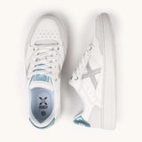 Zapatillas mujer Munich LEGIT 111 blanco X gris plata - Puber Sports