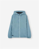 Parka niño Losan nylon polar JR 24005 verde y negro - Puber Sports