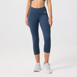 Malla Pirata Ginadan Madonna Vientre Plano – Azul Medianoche - Puber Sports