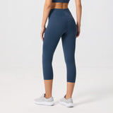 Malla Pirata Ginadan Madonna Vientre Plano – Azul Medianoche - Puber Sports