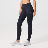 Malla Legging Ginadan Madonna Vientre Plano – Negro - Puber Sports
