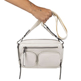 Bolso Munich MH Crossbody Blanco Charol – Mujer