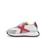 Zapatillas Munich SOKU Blanco y Fucsia – Niña - Puber Sports
