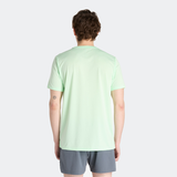 Camiseta New Balance LBN Verde Menta | Transpirable y ligera para deporte