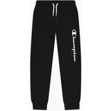 Pantalón Niño Champion RIB CUFF Sin Felpa – Algodón Negro (7-16 años)