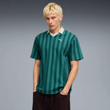 Polo Puma Hombre 692069 41 Verde Rayas – Polo Deportivo Lifestyle - Puber Sports