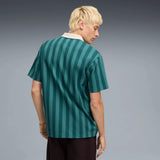 Polo Puma Hombre 692069 41 Verde Rayas – Polo Deportivo Lifestyle - Puber Sports