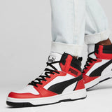 Zapatillas Puma REBOUND Bota V6 392326 04 rojo - Puber Sports