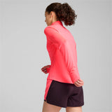 Sudadera mujer Puma RUN FAVORITE 1/4 ZIP 523170 fluor - Puber Sports