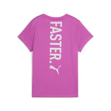 Camiseta running mujer Puma GRAPHICS RUN FOREVER 526554 89 fucsia - Puber Sports