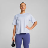 Camiseta running mujer Puma FIT 47 Celeste | Transpirable