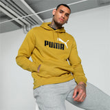 Sudadera hombre PUMA ESS BIG LOGO HOODIE 586764 29 amarillo mostaza - Puber Sports