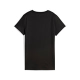 Camiseta mujer Puma logo bordado 01 Negro | Transpirable