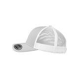 Gorra Trucker Flexfit Retro 2 Tonos Silver y Blanco – Ajuste Flexfit