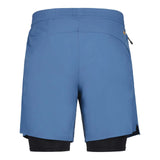 Short hombre running Rukka Maaninka 2en1 75880 azul - Puber Sports