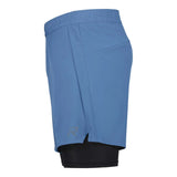 Short hombre running Rukka Maaninka 2en1 75880 azul - Puber Sports