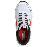 Zapatillas Skechers GLIDE-STEP Slip-ins 404203L Blanco rojo - Puber Sports