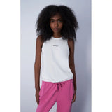 Camiseta mujer CHAMPION tirantes 117153 WW blanco