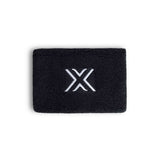 Muñequera Munich X 2507142 negra con logo X blanco