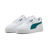 Zapatillas niña Puma SHUFFLE 403739 05 blancas y verde esmeralda - Puber Sports