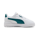 Zapatillas niña Puma SHUFFLE 403739 05 blancas y verde esmeralda - Puber Sports