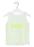 Camiseta niña Losan TIRANTES 21G-1204AL Amarillo y fucsia - Puber Sports
