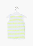 Camiseta niña Losan TIRANTES 21G-1204AL Amarillo y fucsia - Puber Sports
